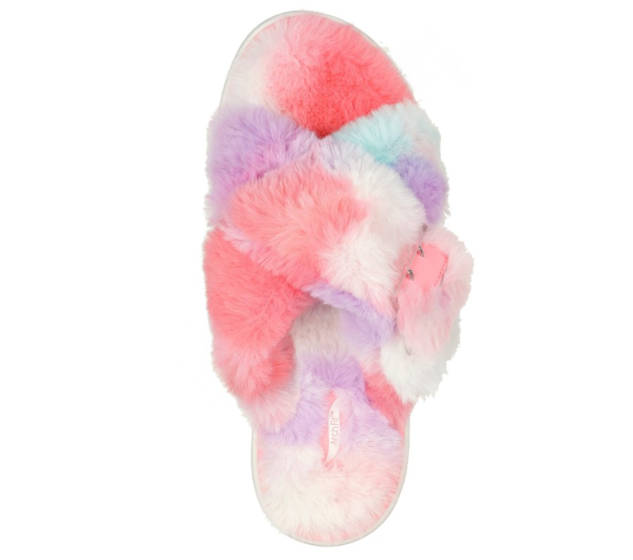 SKECHERS Skechers Go Lounge: Arch Fit Lounge - Excite Pink / Multi Slippers