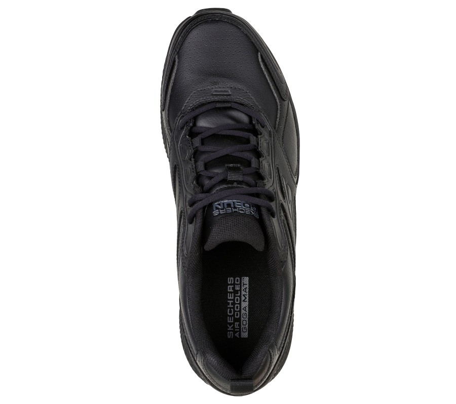 SKECHERS Go Run Consistent - Up Time Black Athletic Sneakers