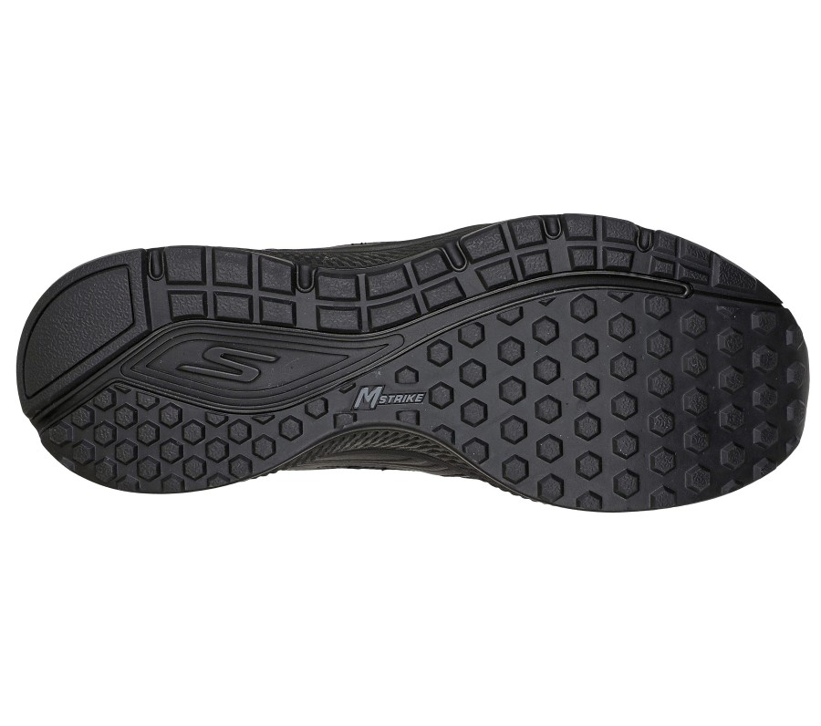 SKECHERS Go Run Consistent - Up Time Black Athletic Sneakers