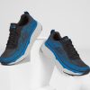 SKECHERS Max Cushioning Elite - Brilliant Black / Blue Athletic Sneakers