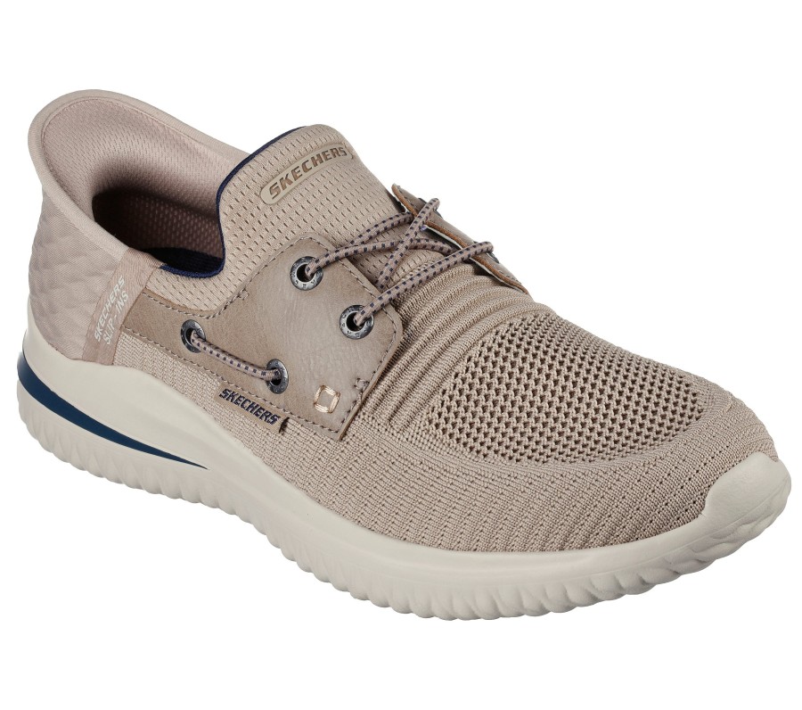 SKECHERS Skechers Slip-Ins: Delson 3.0 - Roth Taupe Slip-Ons