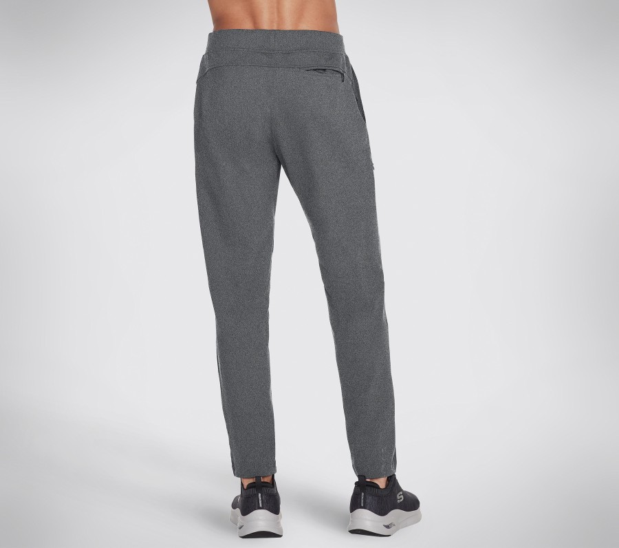 SKECHERS Skechers Slip-Ins Pant Controller Tapered Gray Bottoms