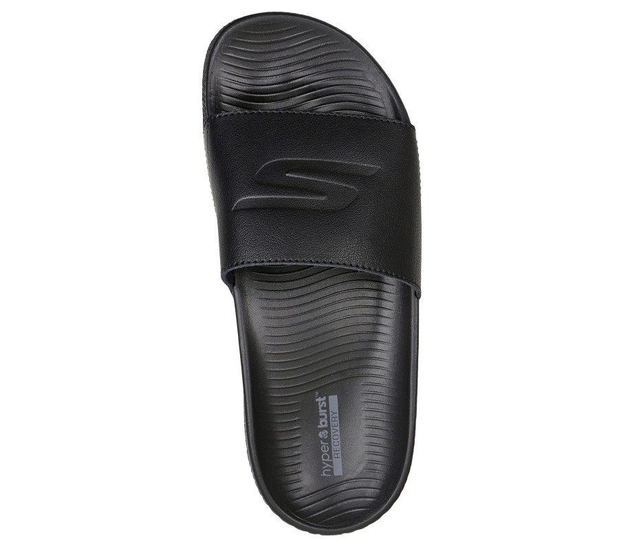 SKECHERS Skechers Hyper Slide Black Sandals