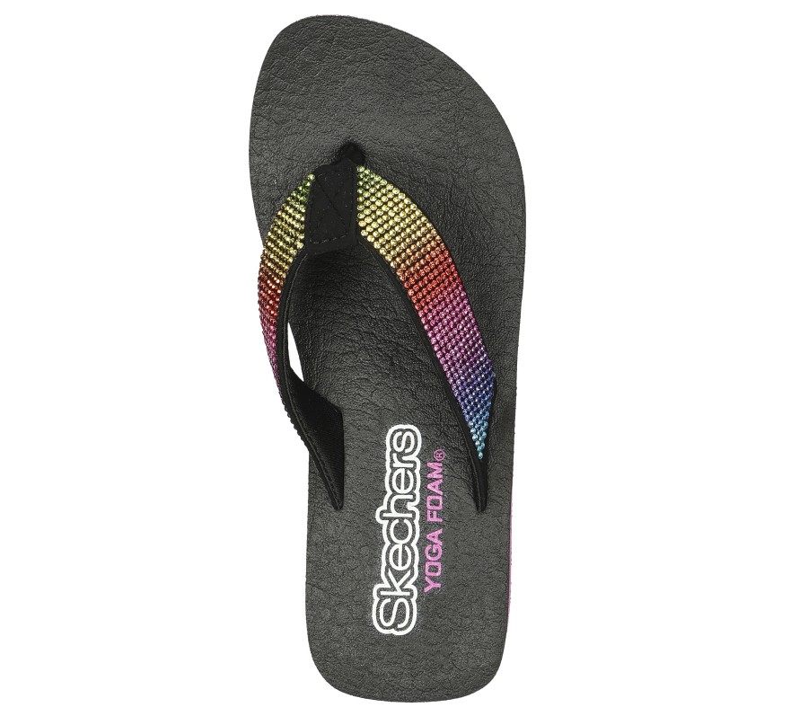 SKECHERS Vinyasa Sparks Black / Multi Sandals