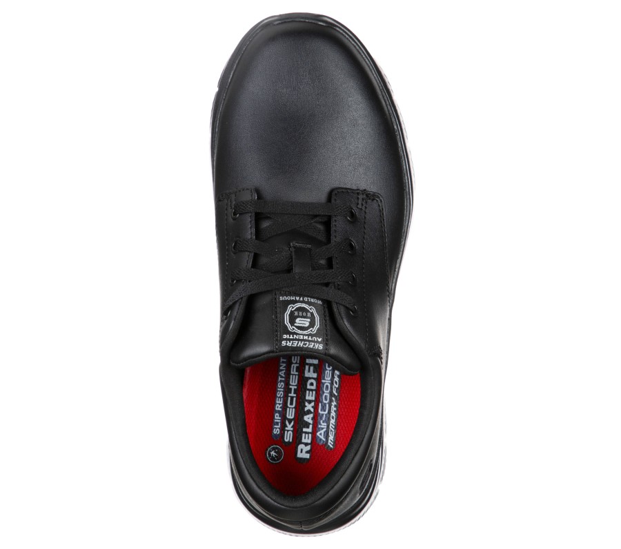 SKECHERS Work Relaxed Fit: Flex Advantage - Fourche Sr Black Work & Safety