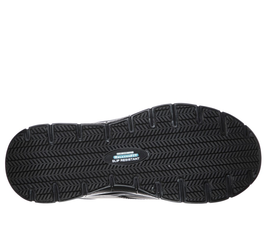 SKECHERS Work Relaxed Fit: Flex Advantage - Fourche Sr Black Work & Safety