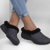 SKECHERS Relaxed Fit: Easy Going - Pretty Cozy Black Slippers