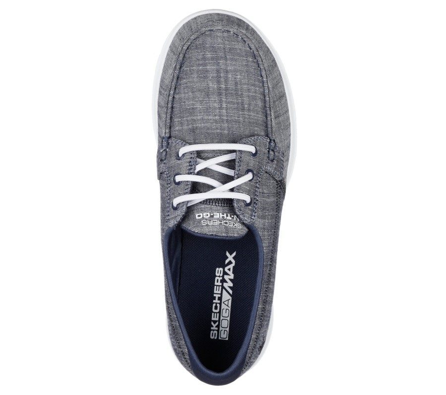 SKECHERS Skechers Gowalk Lite - Isla Navy Boat Shoes