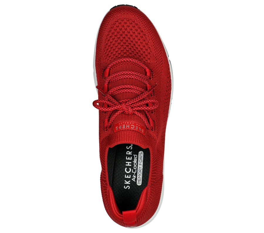 SKECHERS Uno - Everywear Red Athletic Sneakers