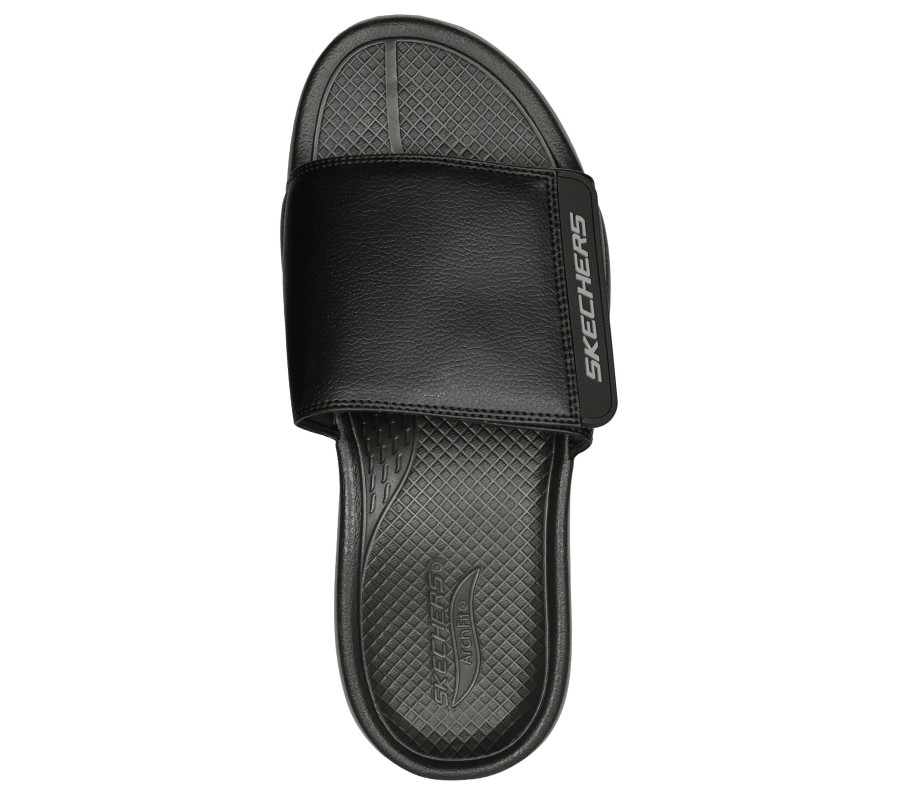 SKECHERS Arch Fit Gambix Sandal - Holt Black Sandals