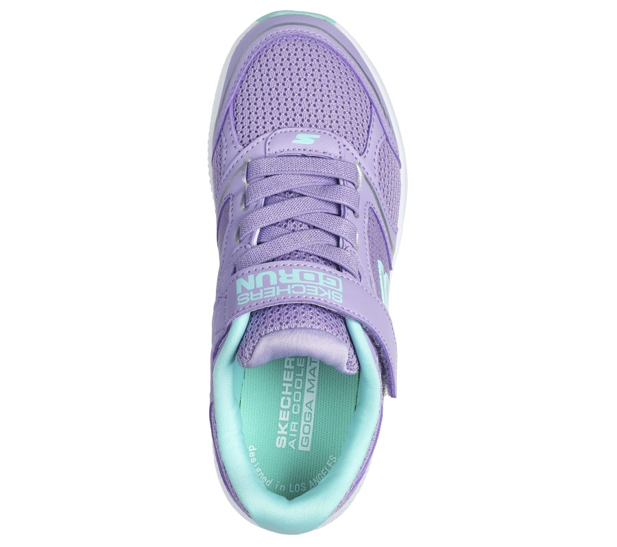 SKECHERS Go Run Consistent - Vivid Vista Purple / Aqua Athletic Sneakers