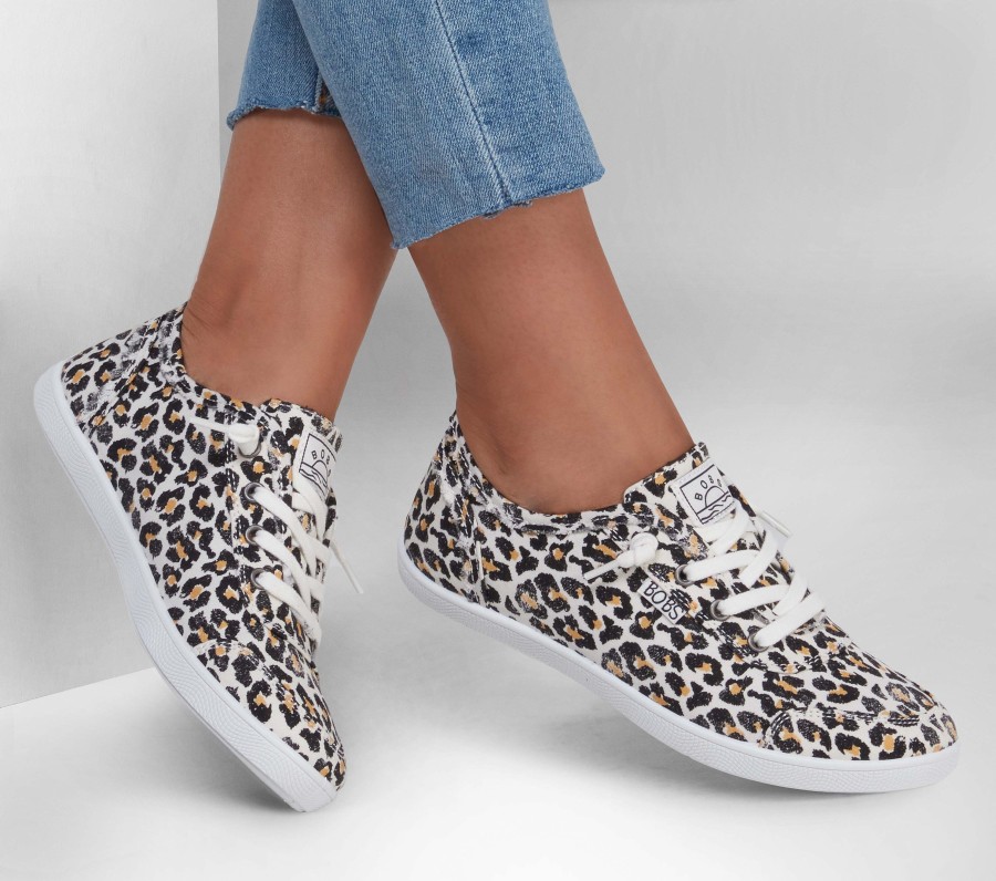 SKECHERS Bobs B Cute - Feline Gal Leopard Slip-Ons