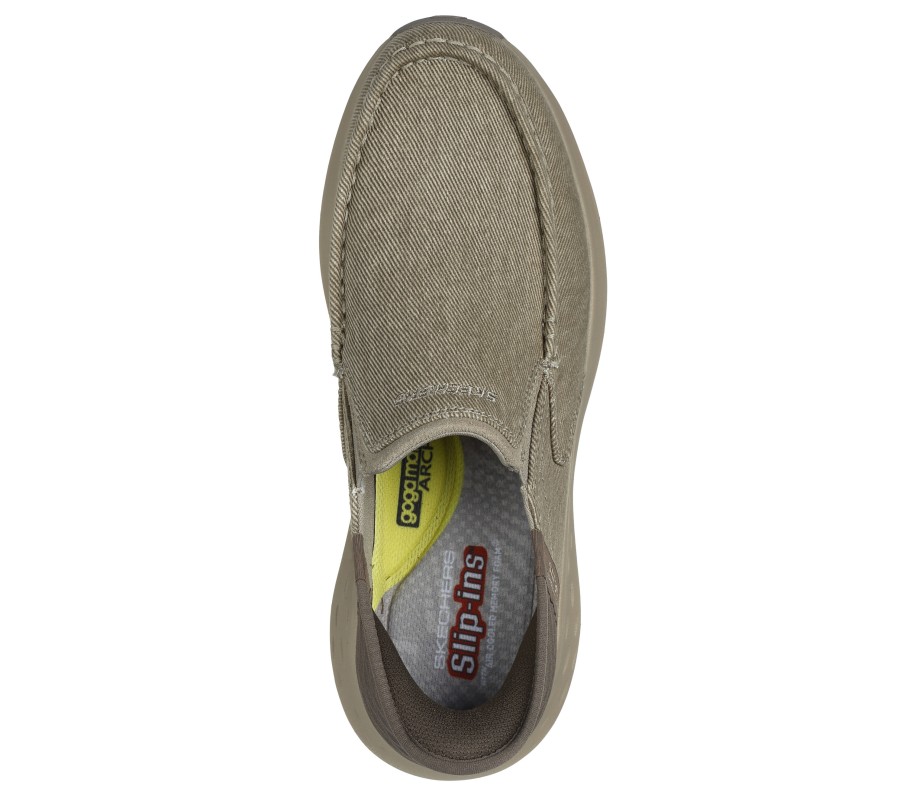 SKECHERS Skechers Slip-Ins: Parson - Dewitt Taupe Slip-Ons