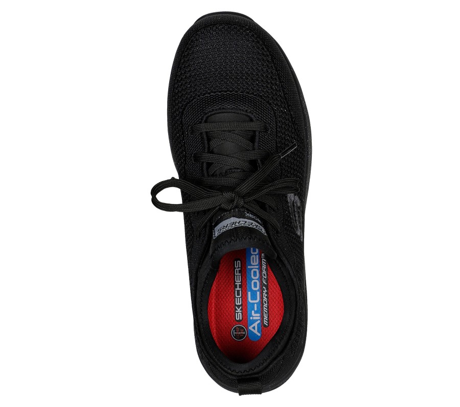 SKECHERS Work: Bulklin - Balran Comp Toe Black Work & Safety