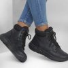 SKECHERS Go Walk Arch Fit Boot - Simply Cheery Black Lace Up