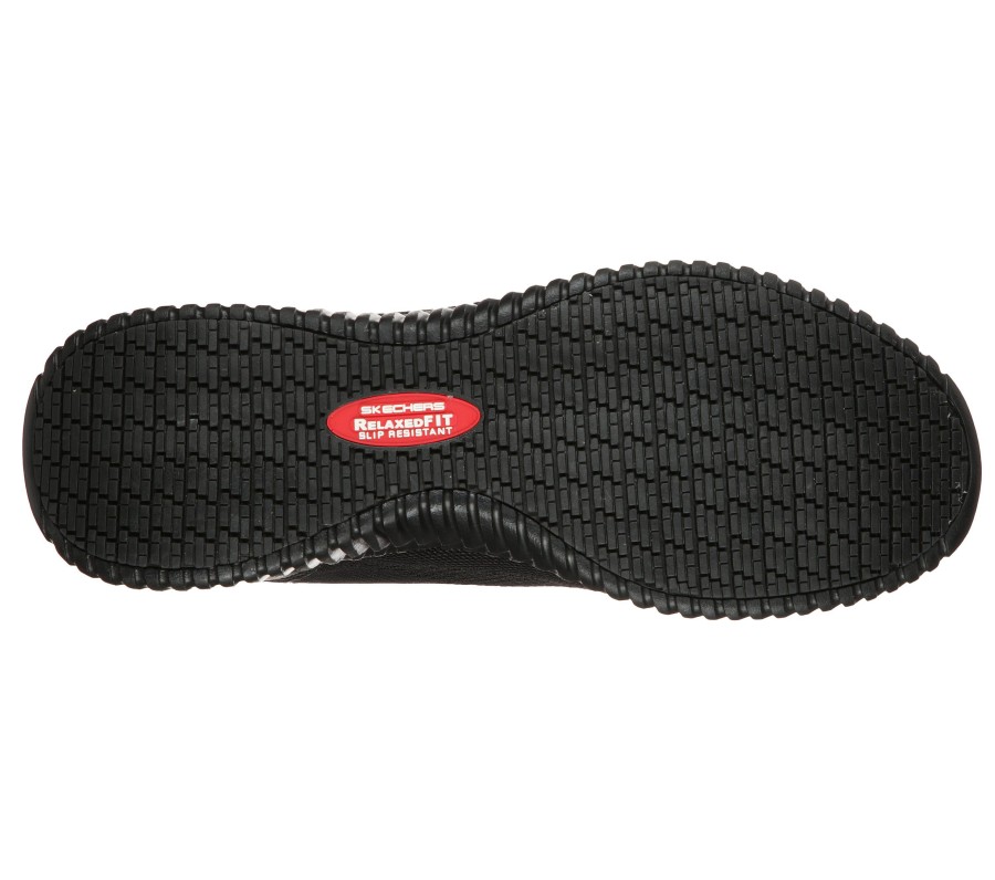 SKECHERS Work Relaxed Fit: Cessnock Sr Black Work & Safety