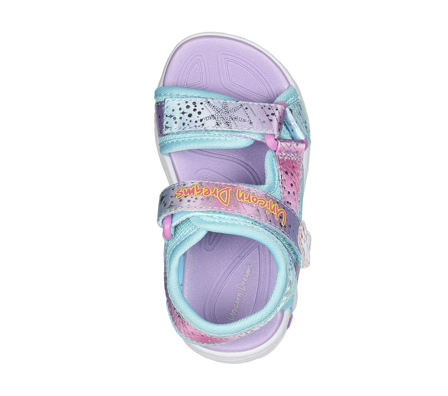 SKECHERS Unicorn Dreams - Majestic Bliss Purple / Multi Sandals