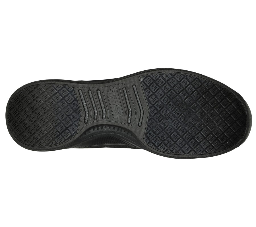 SKECHERS Work: Pulser Sr Carbon Fiber Toe Black Work & Safety