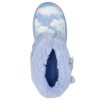 SKECHERS Sleepy Slides - Fluffy Cloudz Light Blue Slip-Ons