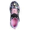 SKECHERS Microspec - Daisy Fun Black / Multi Athletic Sneakers