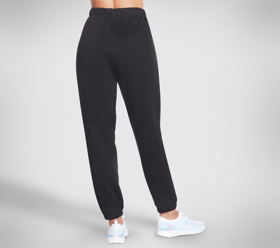 SKECHERS Skech-Sweats Diamond Delightful Jogger Black Bottoms