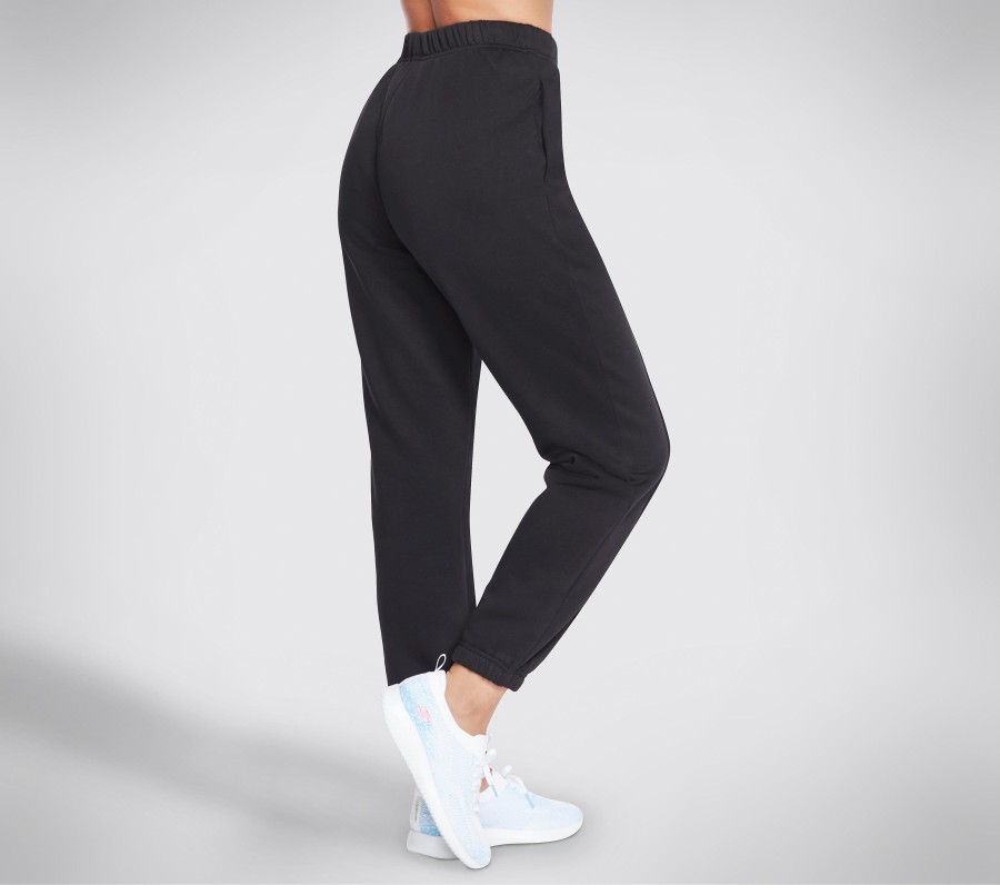 SKECHERS Skech-Sweats Diamond Delightful Jogger Black Bottoms