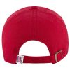 SKECHERS Paw Print Twill Washed Hat Red Bobs Apparel