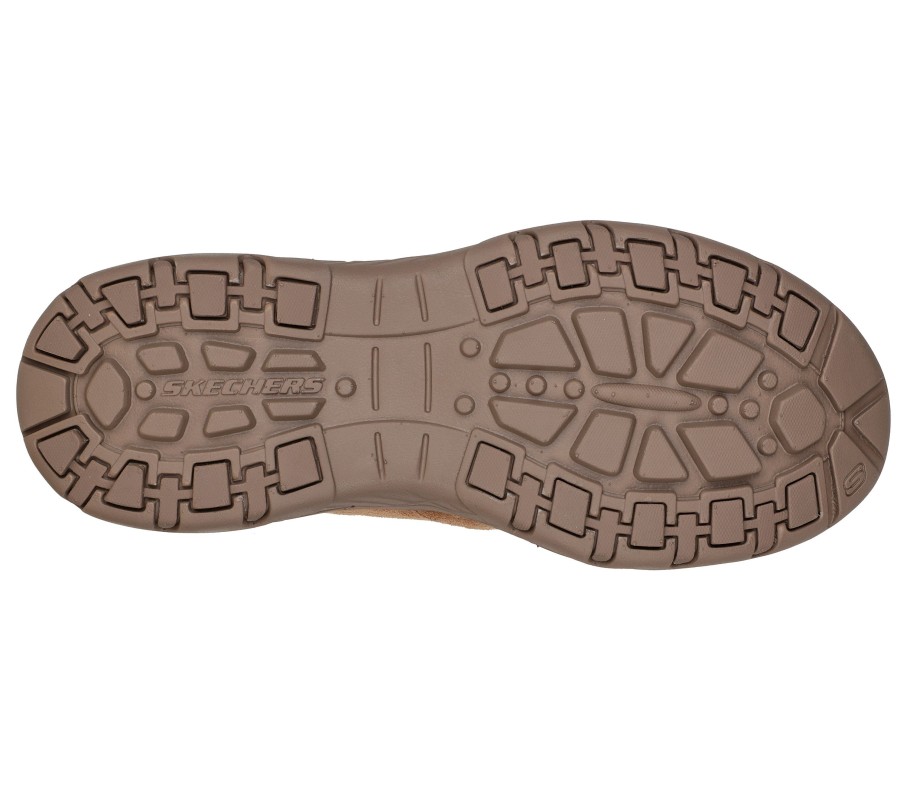 SKECHERS Relaxed Fit: Creston - Garvis Tan Slippers