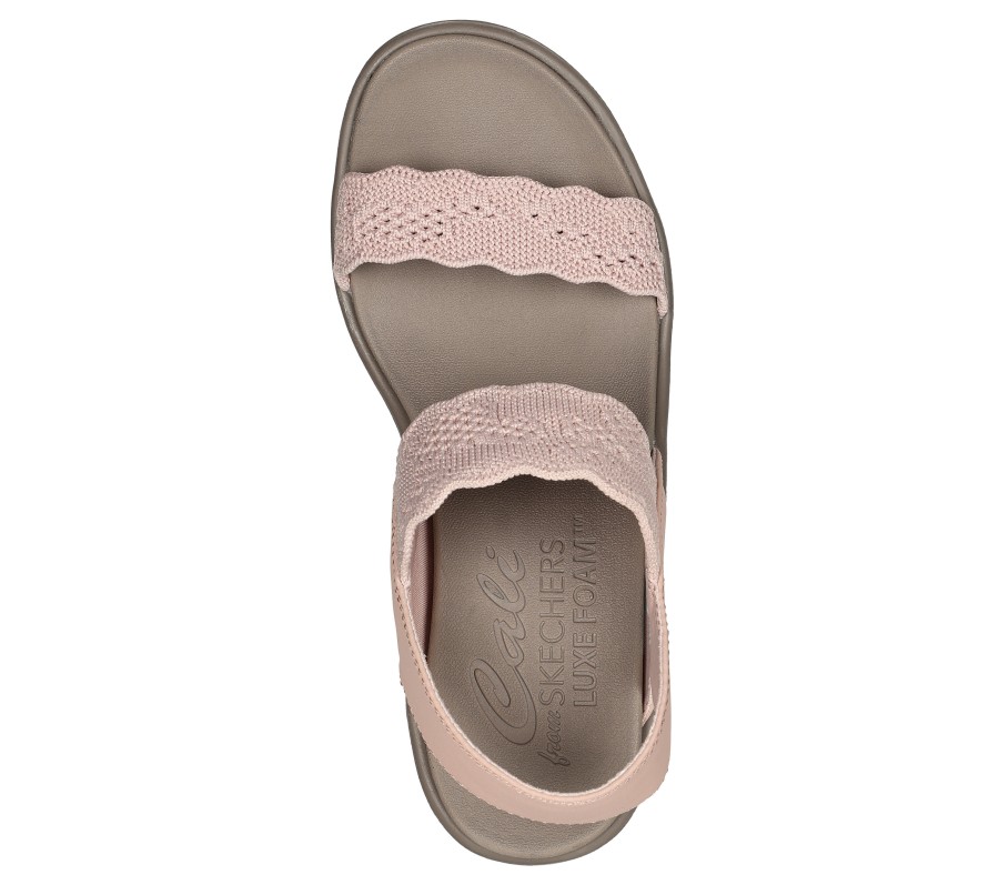 SKECHERS Rumble On - New Crush Blush Pink Wedges