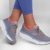 SKECHERS Skechers Max Cushioning Elite - Ziva Gray / Coral Lace Up