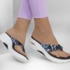 SKECHERS Max Cushioning Arch Fit Prime - Island Time Black / Multi Sandals