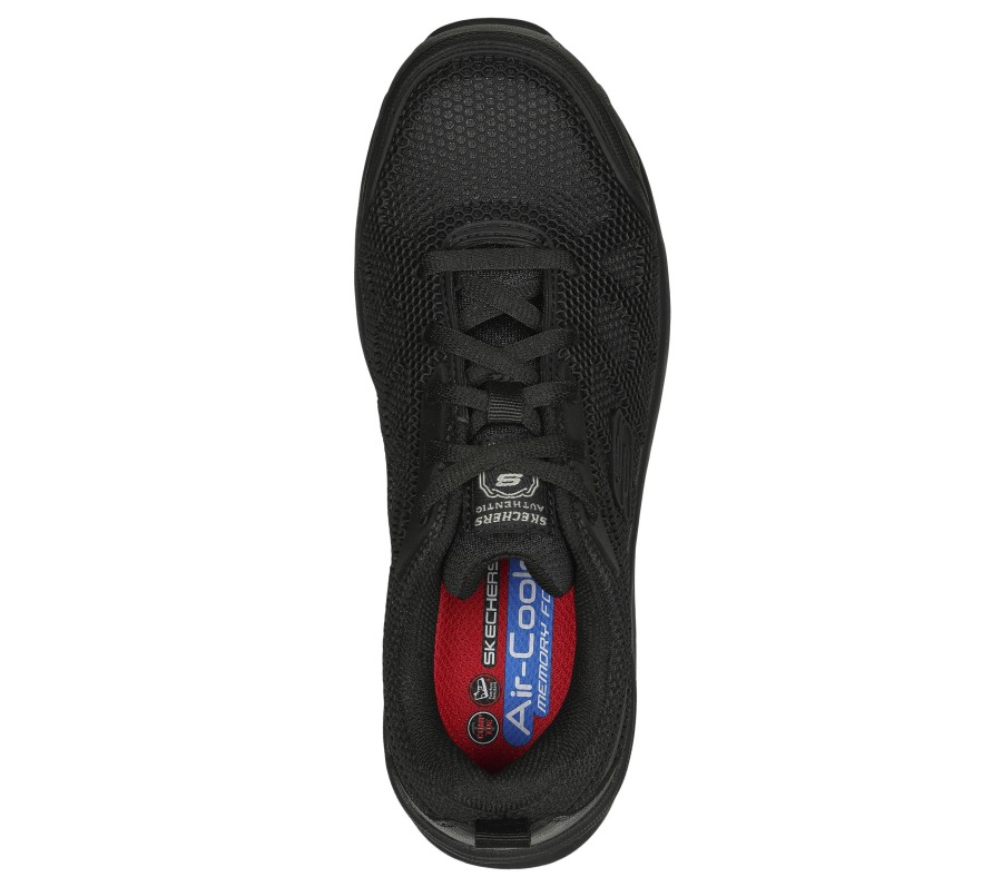 SKECHERS Work: Bulklin - Ayak Comp Toe Black Work & Safety