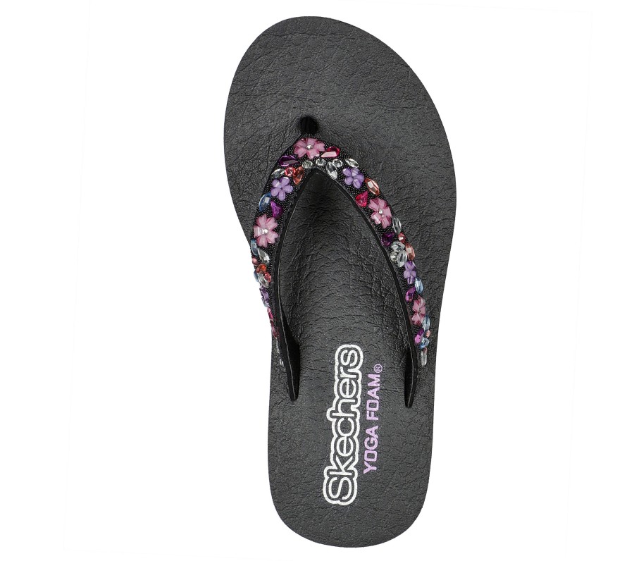 SKECHERS Meditation - Zen Setter Black / Multi Sandals