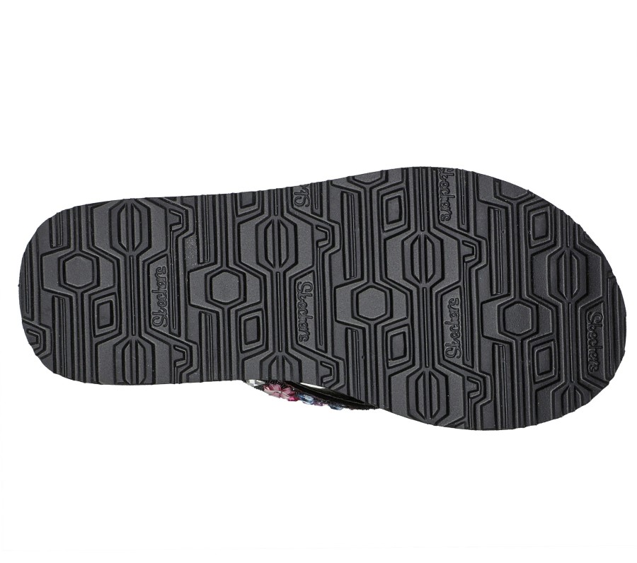 SKECHERS Meditation - Zen Setter Black / Multi Sandals