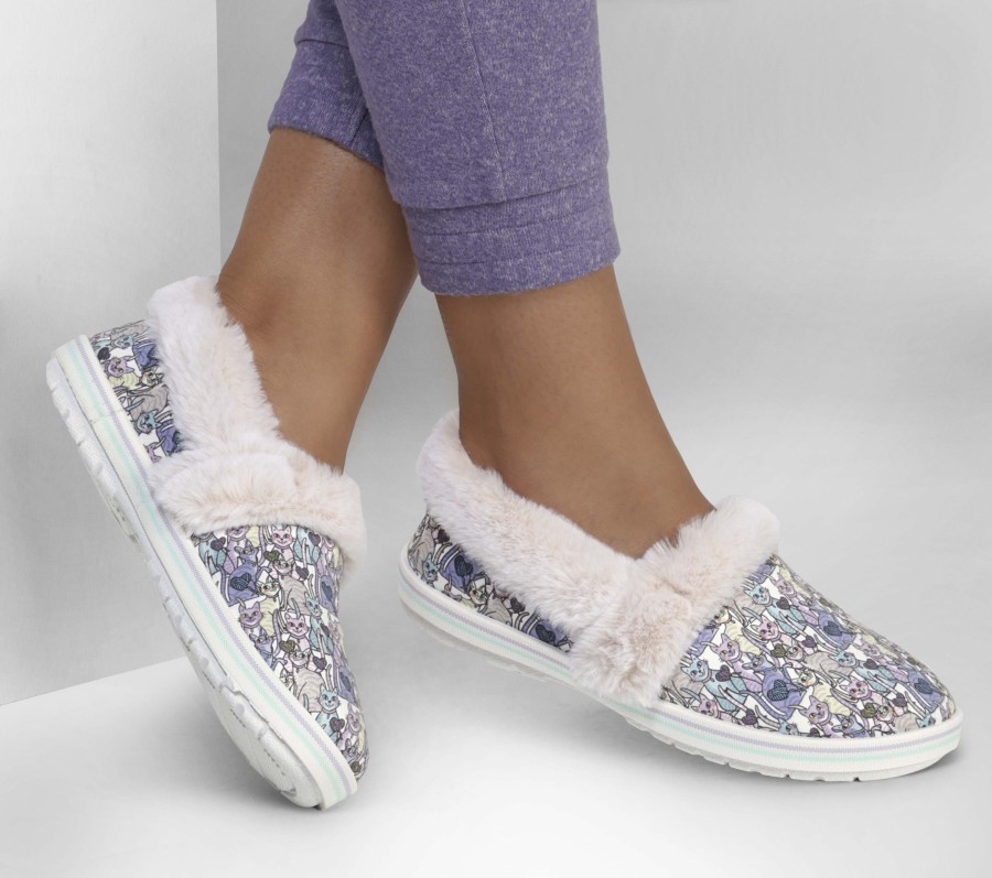 SKECHERS Bobs Too Cozy - Knitting Purty Natural / Multi Slippers