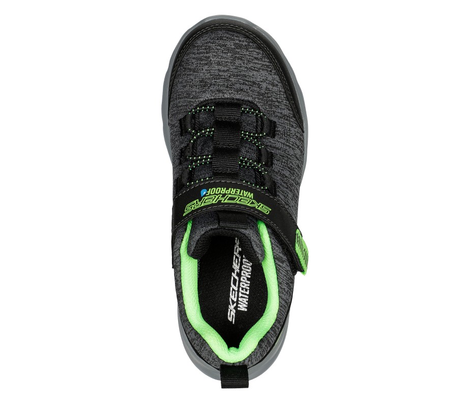 SKECHERS Razor Flex - Hydro-Rush Black / Charcoal Athletic Sneakers