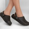 SKECHERS Foamies: Footsteps Black Slip-Ons