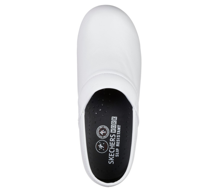 SKECHERS Work: Clog Sr - Candaba White Work & Safety