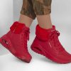 SKECHERS Uno Rugged - Fall Air Red Wedges