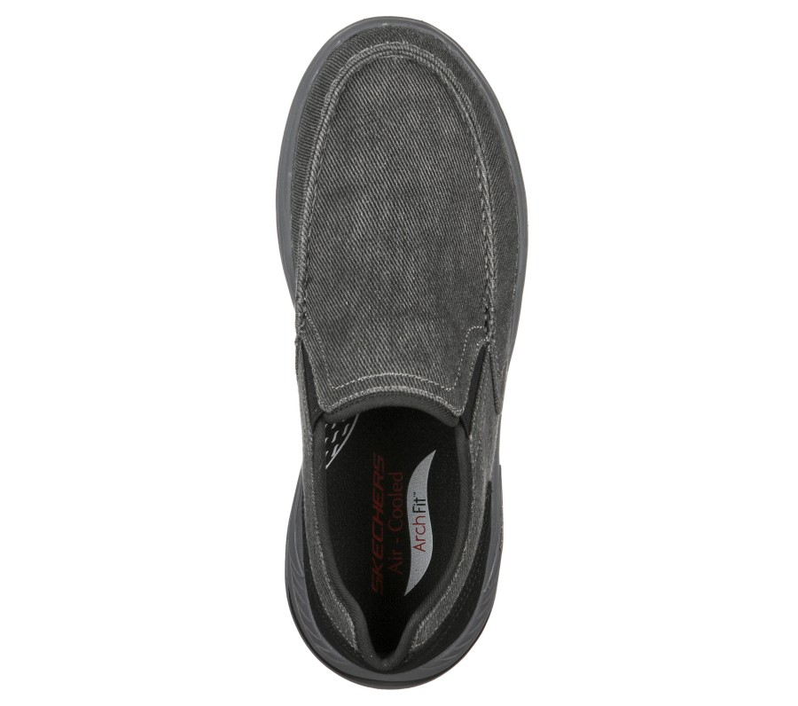 SKECHERS Arch Fit Motley - Rolens Black Slip-Ons