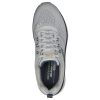 SKECHERS Relaxed Fit: D'Lux Walker - Commuter Gray / Navy Athletic Sneakers