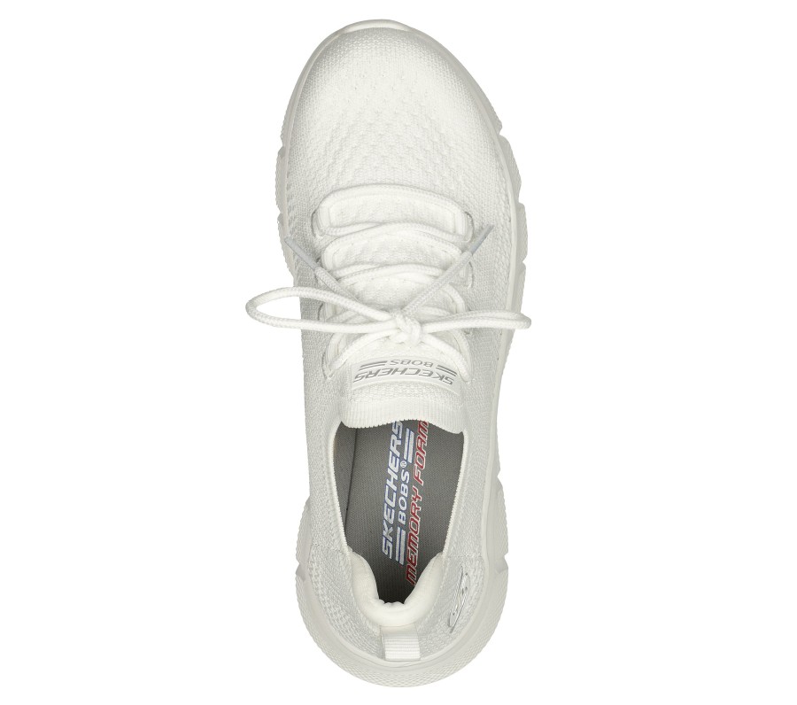 SKECHERS Bobs Sport B Flex - Color Connect White Slip-Ons