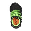 SKECHERS Lil 'Saurus - Claw Hunter Black / Lime Casual Sneakers