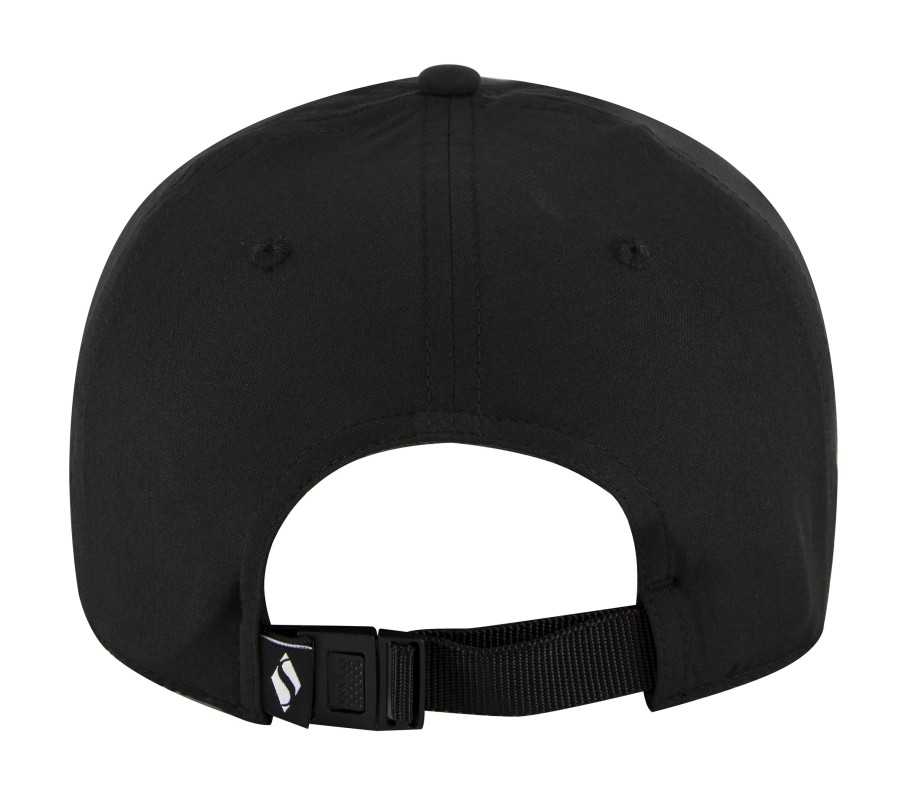 SKECHERS Skech-Shine Foil Baseball Hat Black Accessories