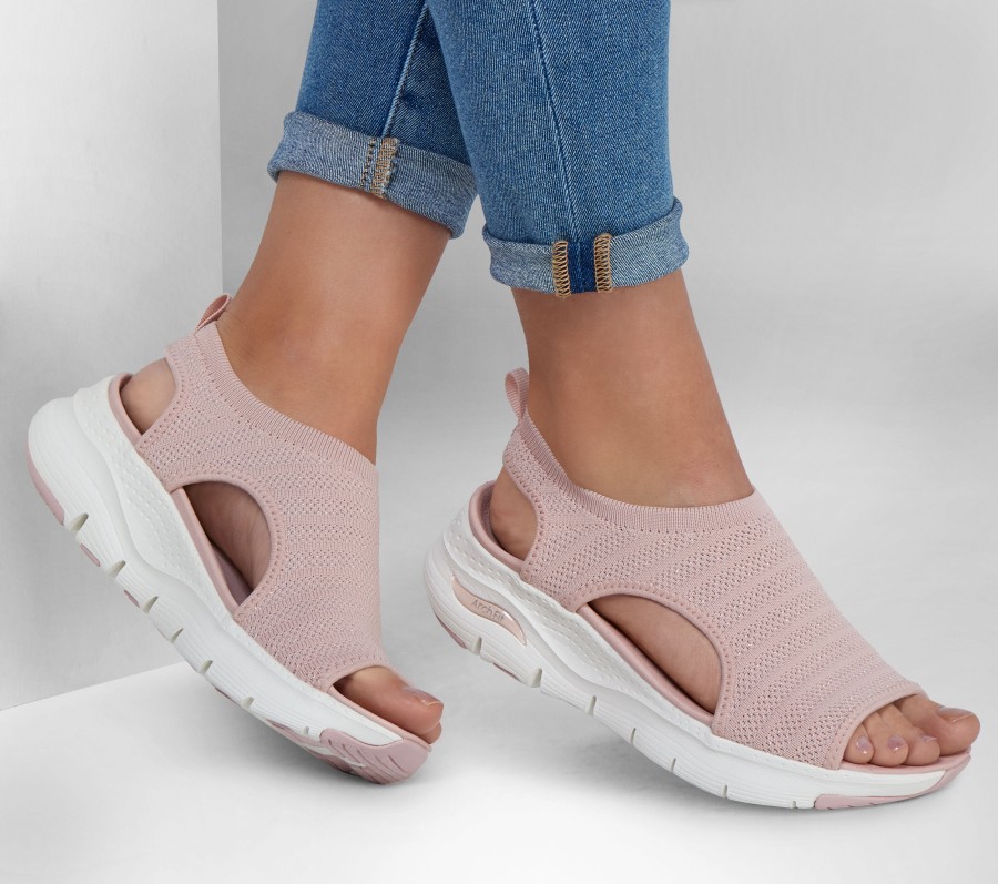 SKECHERS Arch Fit - Darling Days Blush Pink Sandals