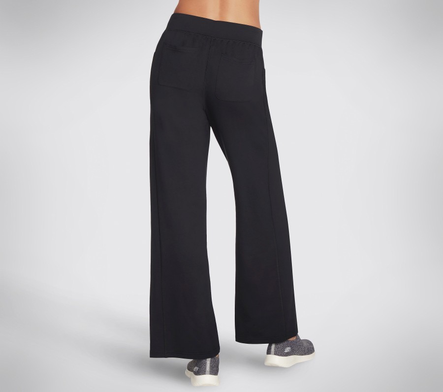 SKECHERS Skechluxe Restful 4-Pocket Pant Black Bottoms