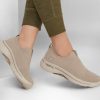 SKECHERS Skechers Go Walk Arch Fit - Iconic Taupe Slip-Ons