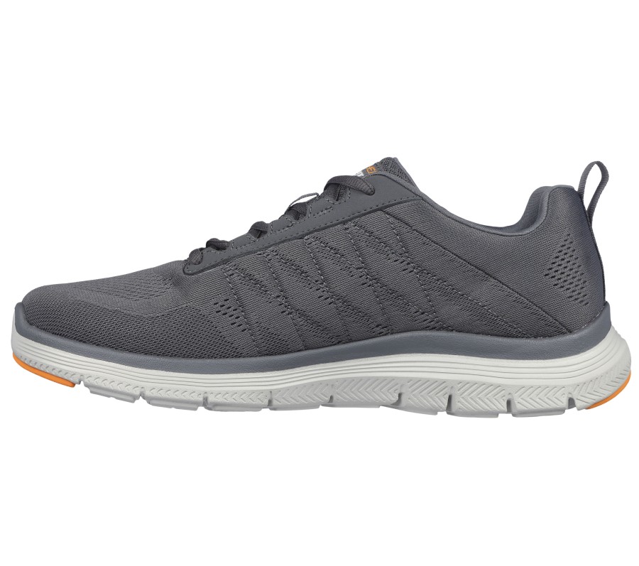 SKECHERS Flex Advantage 4.0 - Valkin Charcoal Athletic Sneakers