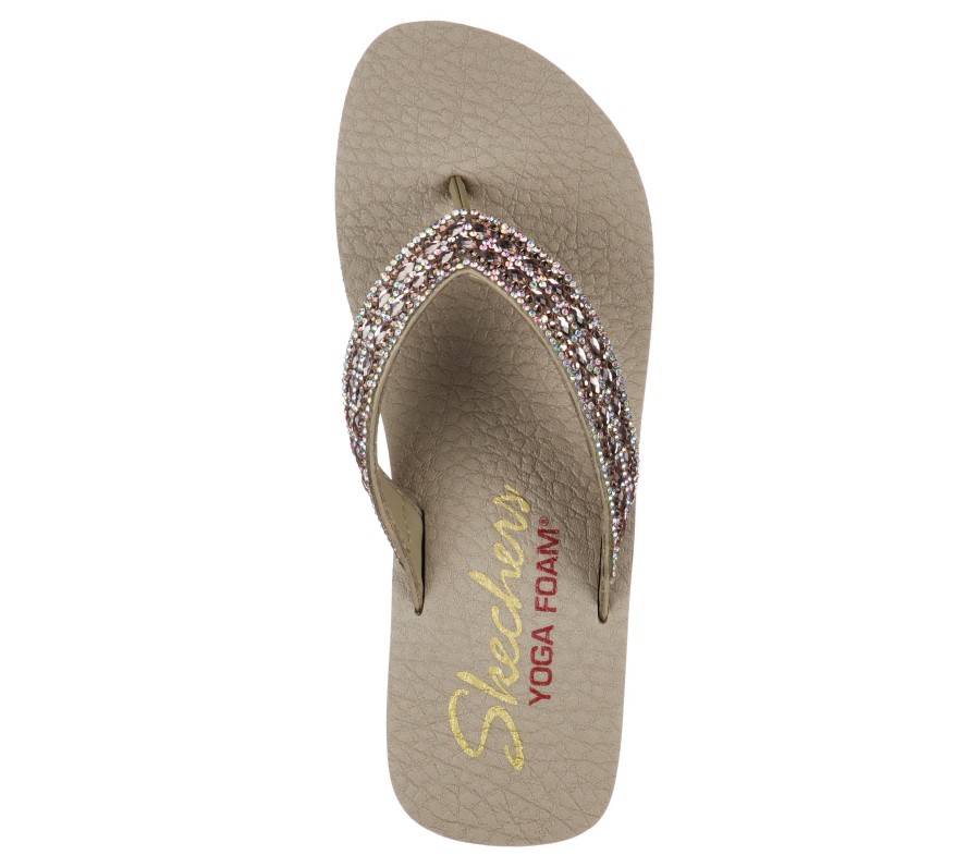 SKECHERS Vinyasa - Glory Day Taupe Sandals