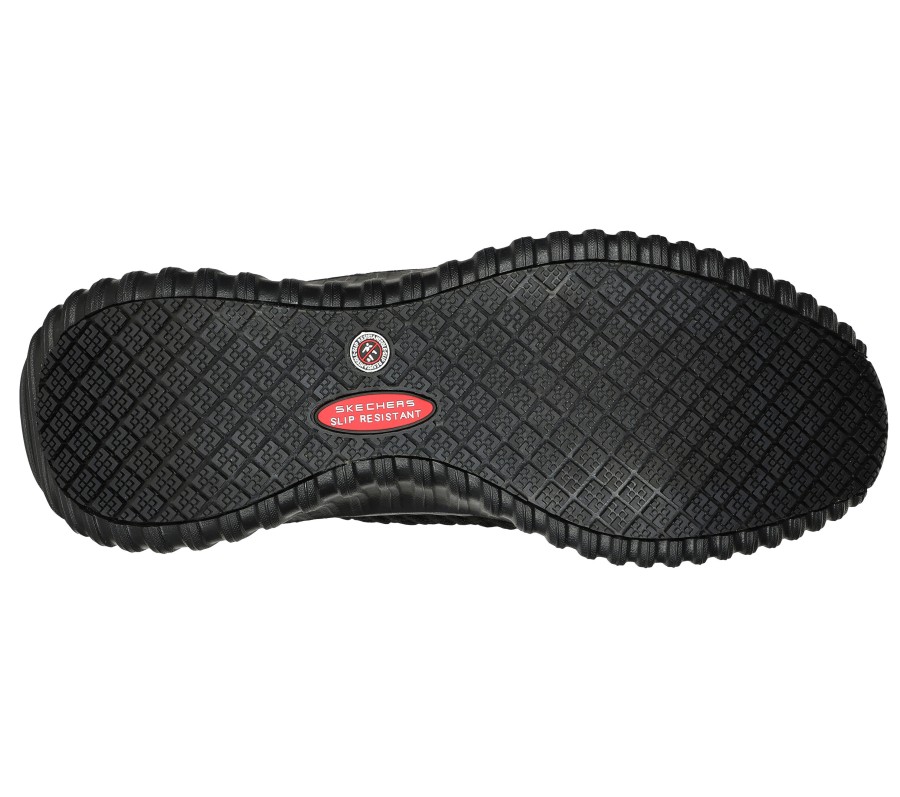 SKECHERS Relaxed Fit Work: Cicades - Maxtin Black Work & Safety